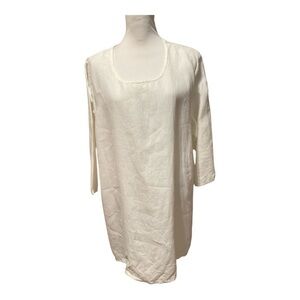 Bryn Walker 100% Linen Dress Size L